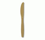 Glittering Gold Premium Plastic Knives 24 pcs/pkt